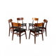 6x dining chair, Farstrup Møbler ‘60