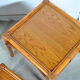 Table gigogne rotin 1980