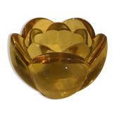 Bougeoir vintage forme fleur géométrique