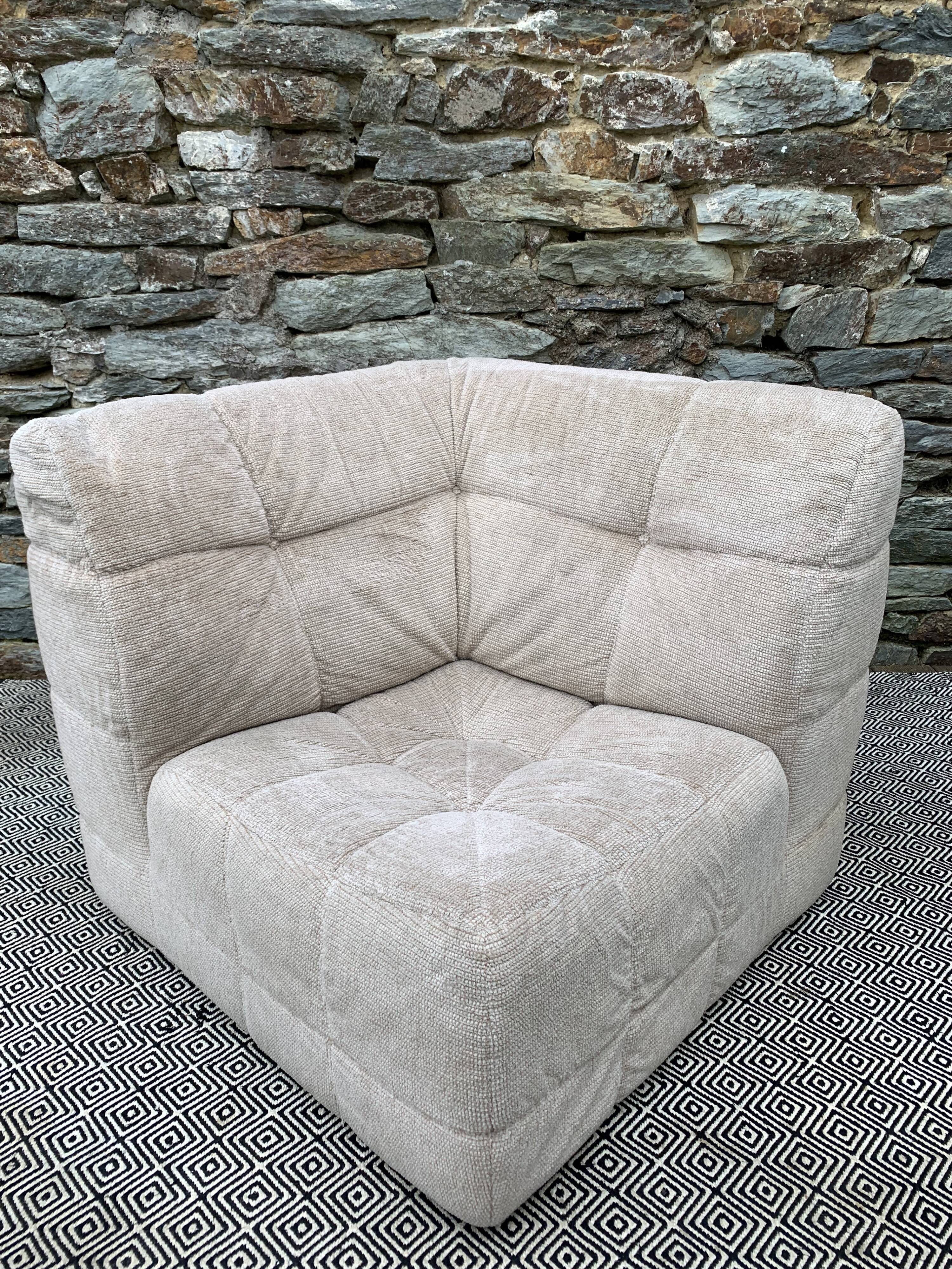 Modular sofa of 4 heaters edition Beka 70s