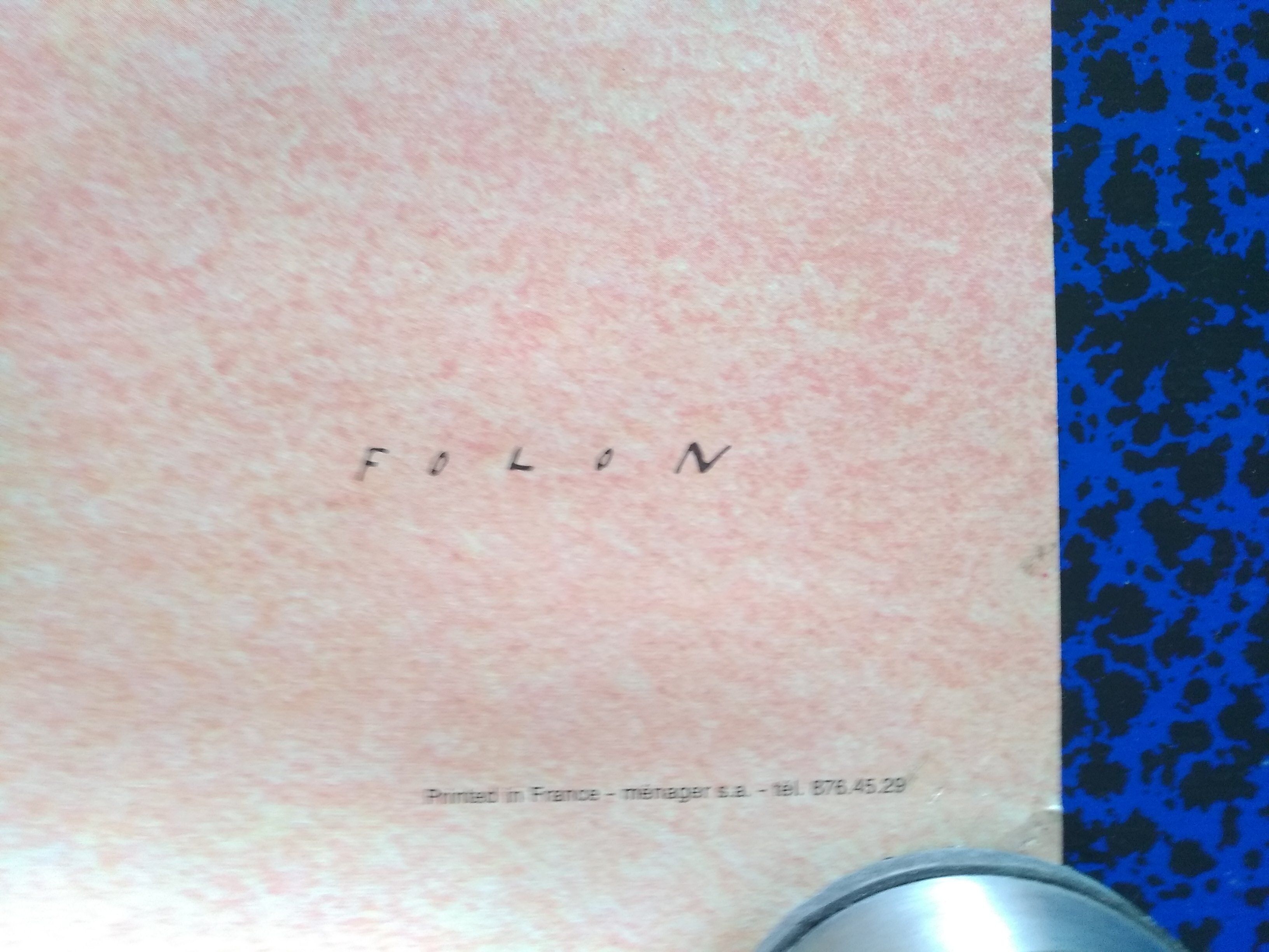 Folon Amnesty International poster