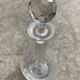 Old wine carafe with cork