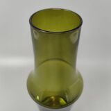1970s Astonishing Green Vase #1376 by Tamara Aladin Vase for Riihimaki/Riih