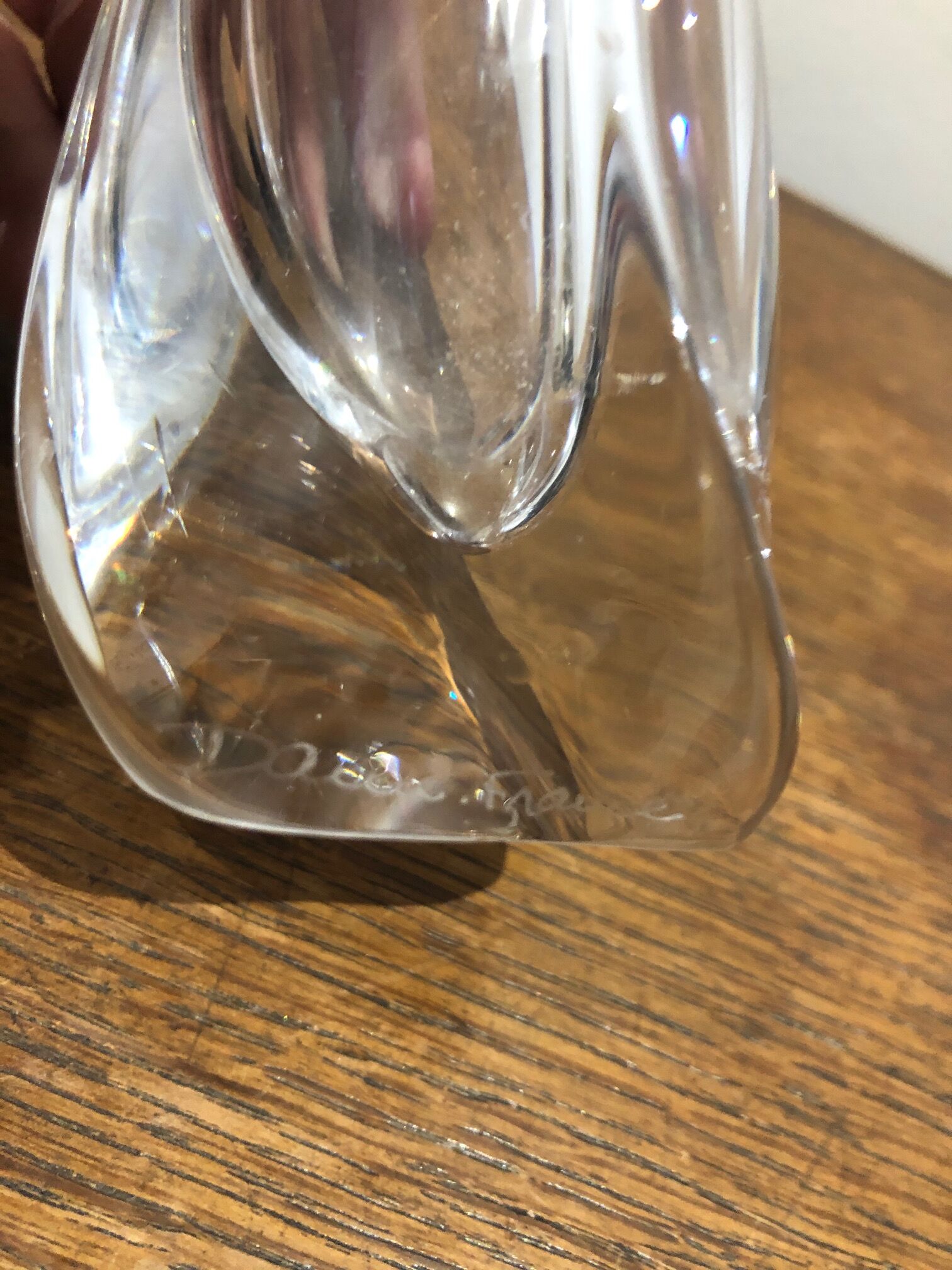 Daum crystal soliflore