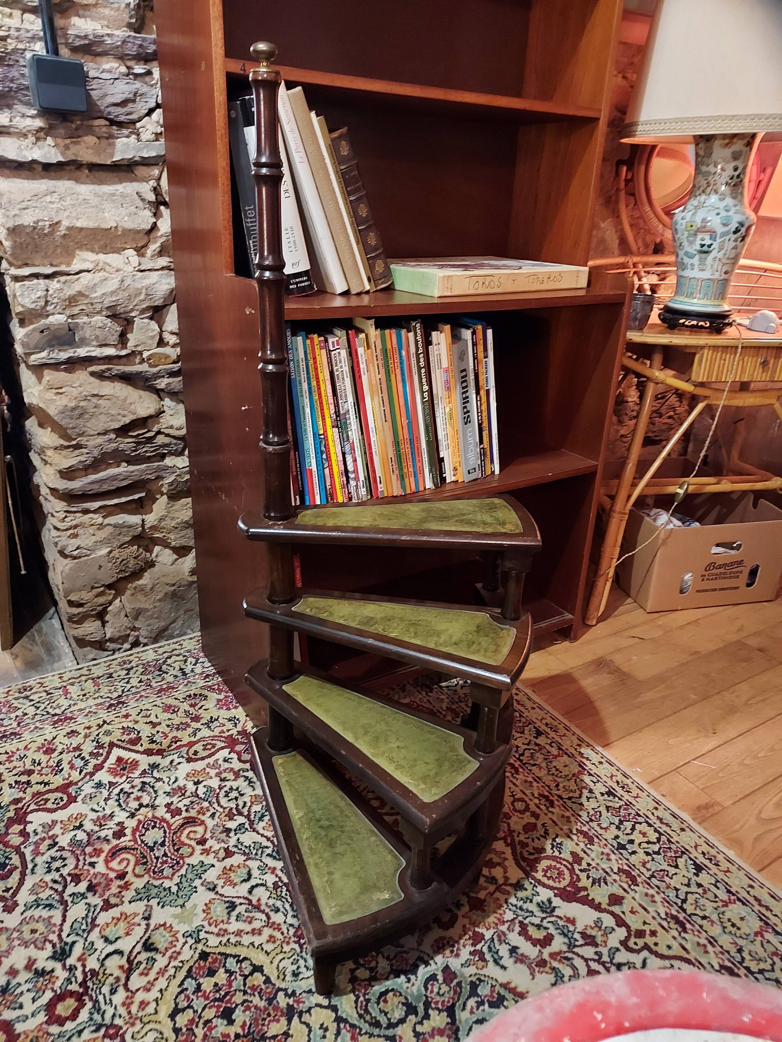 English bookcase ladder