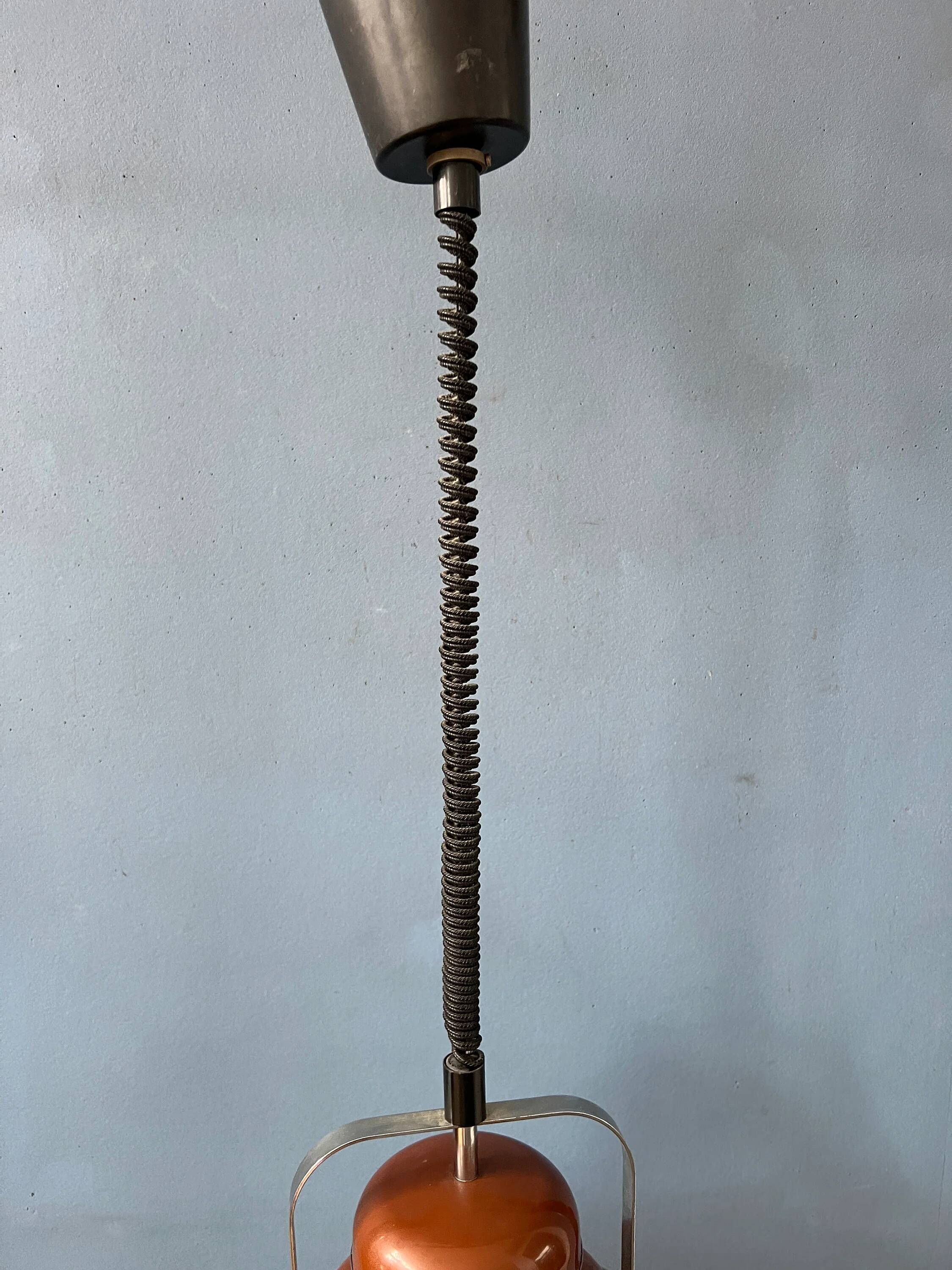 Suspension marron Space Age Mid-Century Anvia