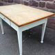 Table de ferme vintage sapin 1940