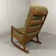 Fauteuil à bascule à dossier haut Ole Wanscher Senator années 1960