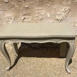 Louis XV style console with patina