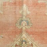 5x8 Peach Red Cream Turkish Rug, 240x164Cm SK 19201