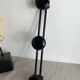 Vintage metal wall coat rack