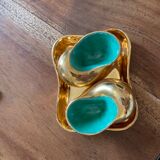 Ensemble salière poivrière porcelaine de Limoges