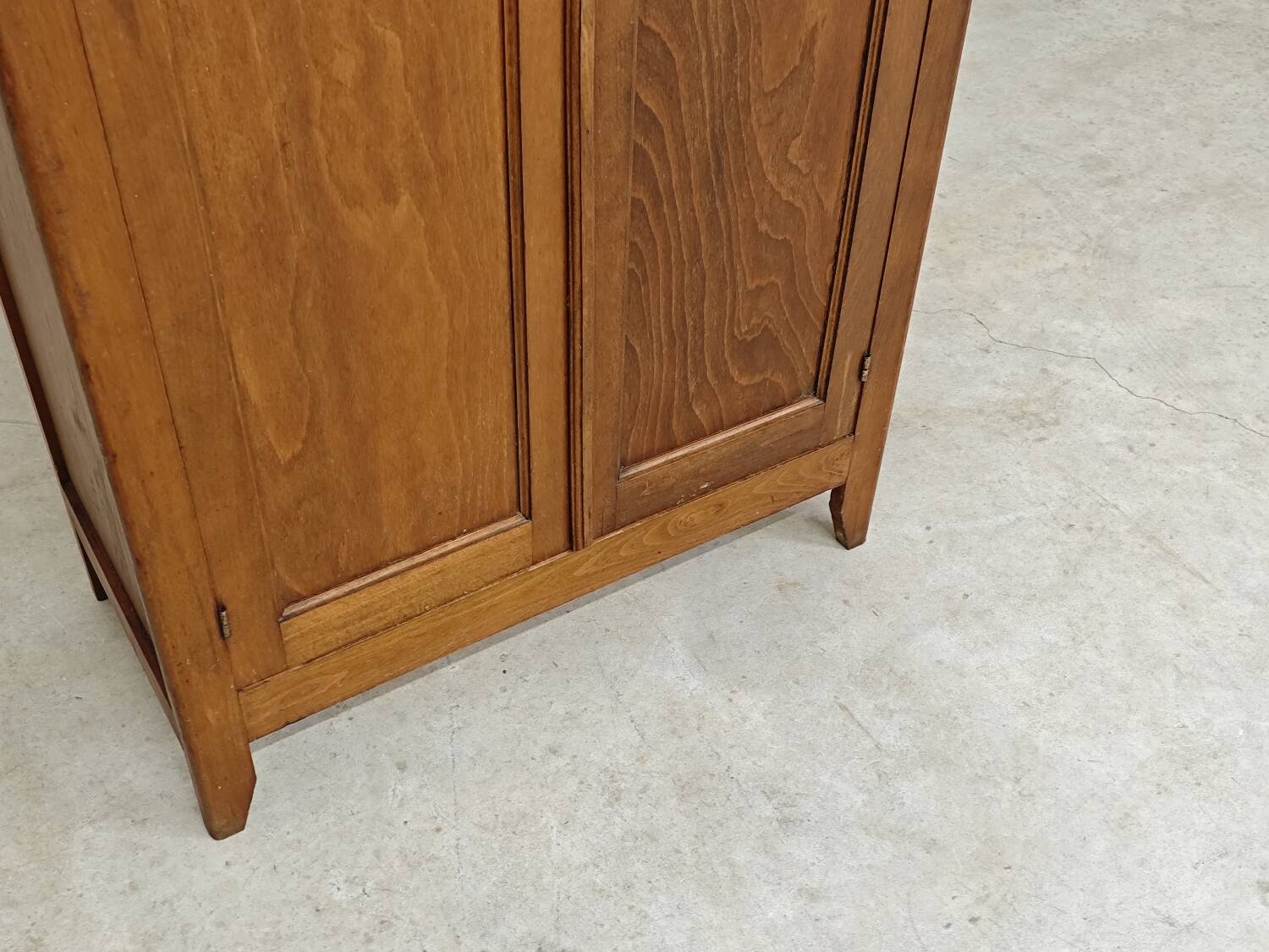 Parisian wooden wardrobe in country style