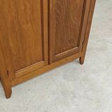 Parisian wooden wardrobe in country style