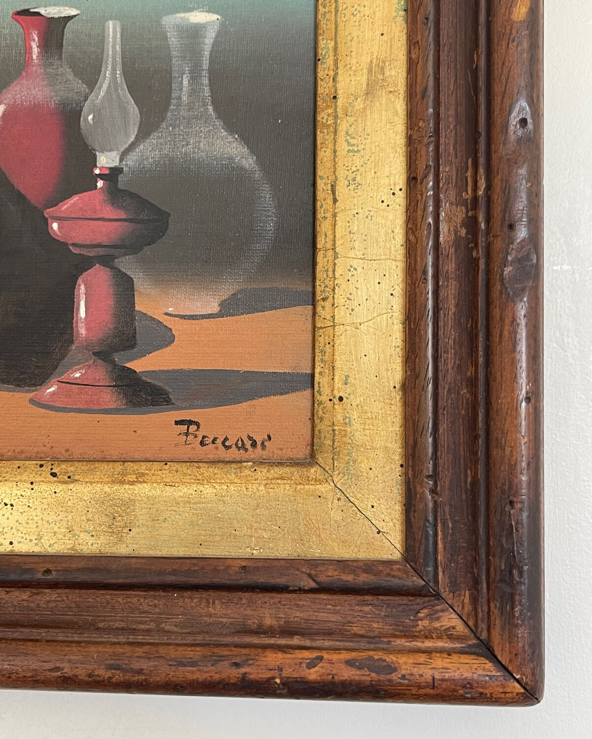 Still life on canvas 1950.