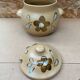 Old sarreguemines soup tureen nadege model ceramic beige vintage