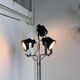Lampadaire par Brusasco et Torletta mod P433 pour Luci Milano, modernisme italien.