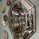 Antique Venetian mirror 86cm x 70cm