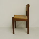 Chaise de salle à manger danoise en teck par Georg Petersens pour le GP Farum