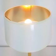 Lampe de table dorée Régence par Giulia Mangani, années 1970