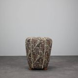 Art Deco Stool Designed by Jindřich Halabala, 1940s