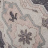 Vintage Turkish Oushak Rug Handwoven 98x680 cm