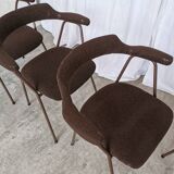 Mid-century modern dining armchairs - 70s niko kralj stol kamnik - set of 4