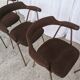 Mid-century modern dining armchairs - 70s niko kralj stol kamnik - set of 4
