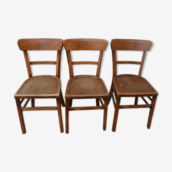 Lot de chaises bistrot