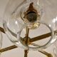 Lustre "Pastoral" en laiton avec six globes Hans-Agne Jakobsson