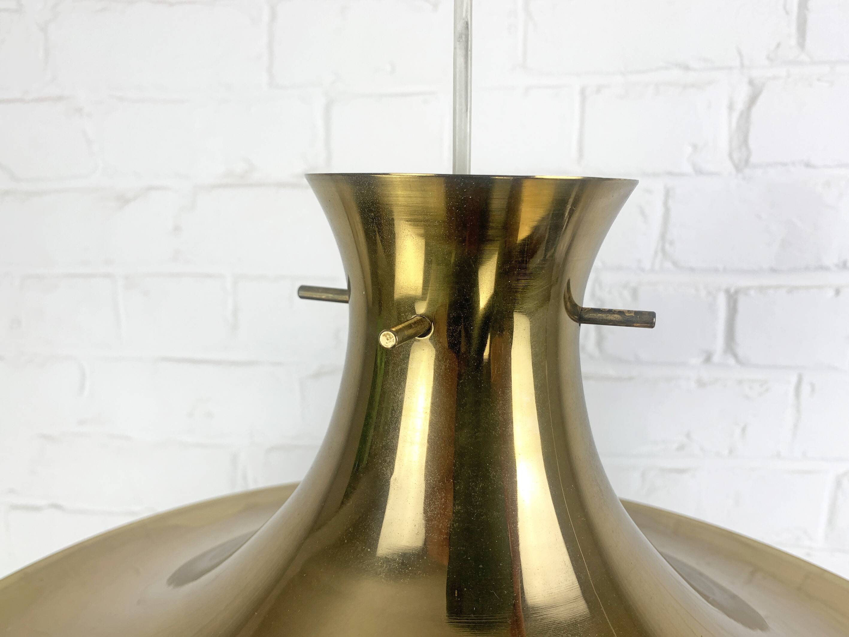 Vintage Scandinavian pendant light, Rex Lennart for Ikea, Sweden 1971