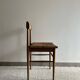 Chaise tressée vintage