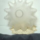 Superb vintage Art Deco glass lampshade, pendant.