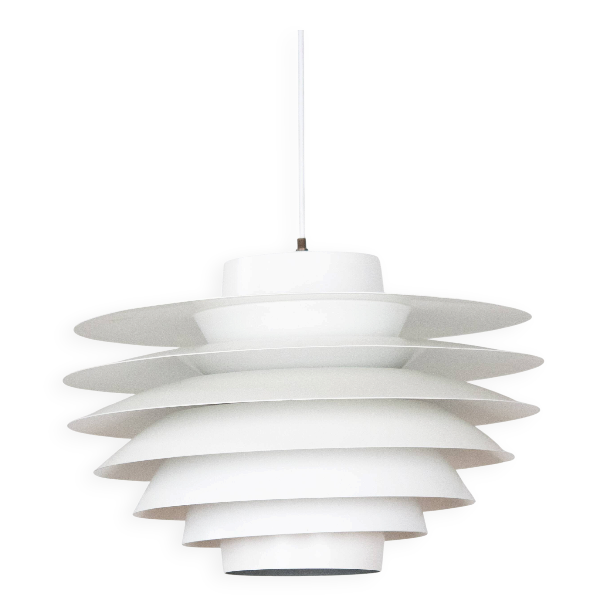 Danish vintage pendant lamp Verona by Svend Middelboe, Lyfa, 1962