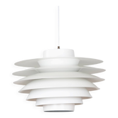 Lampe suspendue vintage danoise Verona par Svend Middelboe, Lyfa, 1962