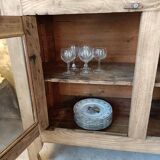 Wooden display cabinet