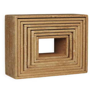 Modular shelf blocks, - 1950s set