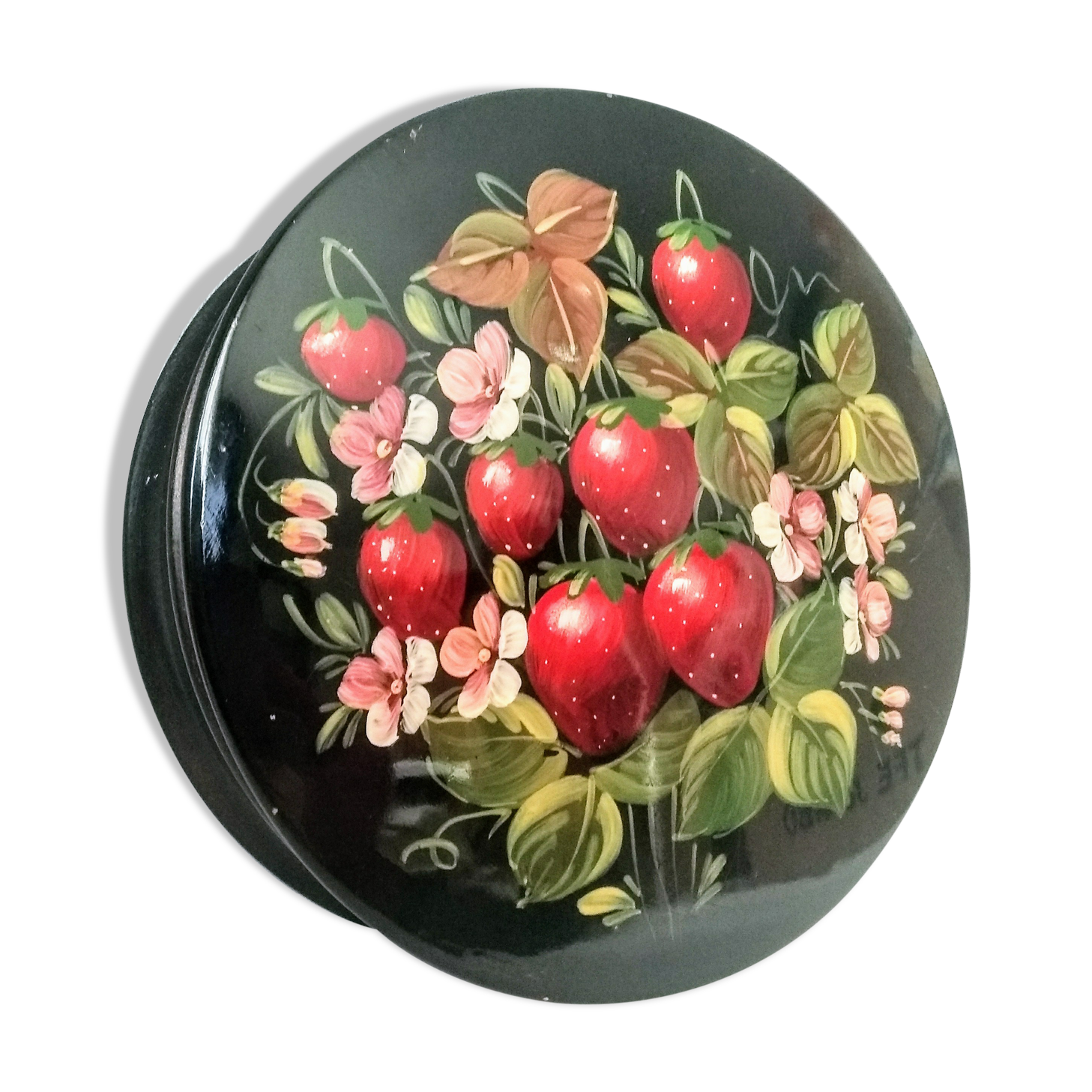 Former hand-painted Russian box