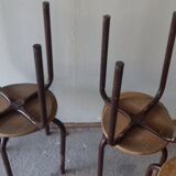 Vintage school stools
