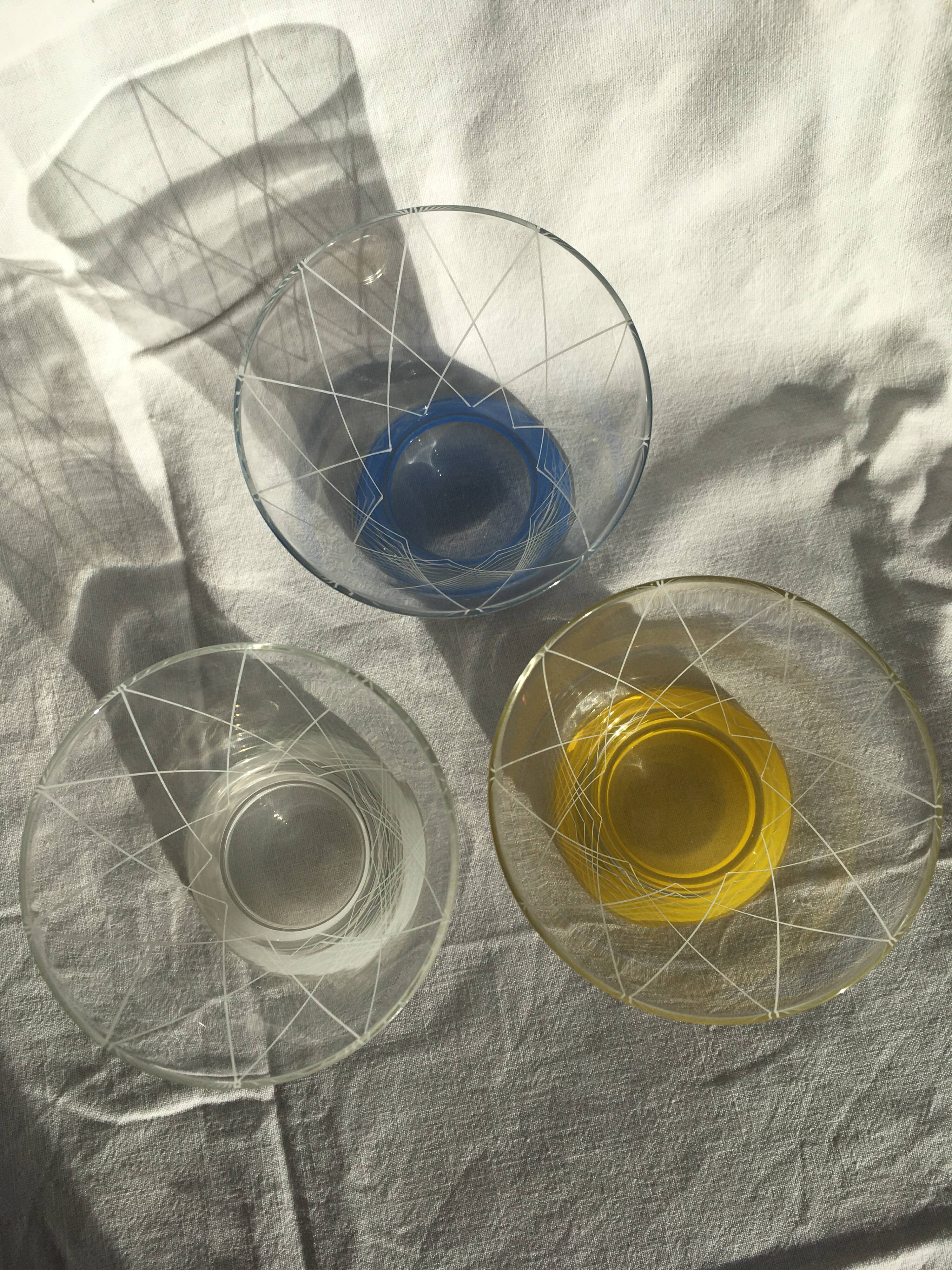 Aperitif glasses 50s