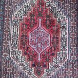 Handmade Persian Senneh rug 101x73cm