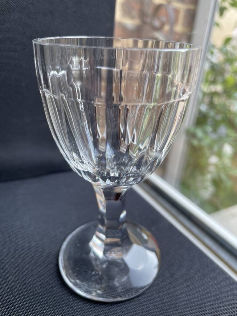 6 port glasses – Cristallerie de Nancy 1920-1934