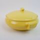 Large yellow modernist soup tureen