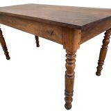 Louis Philippe oak bistro table, 19th century