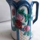 Vintage pitcher in slurry signed