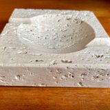 Vintage travertine ashtray