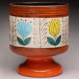 Vase or pot on pedestal