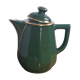 Teapot Apilcp Yves Deshoulières - Empire green and gold - 1980
