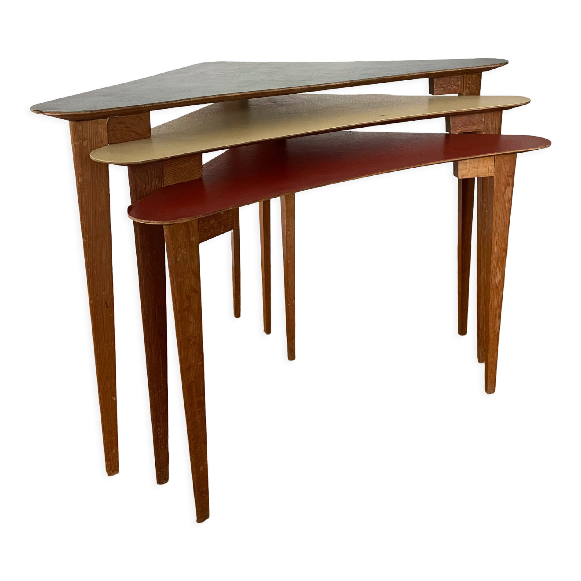 Scandinavian nesting tables 60s