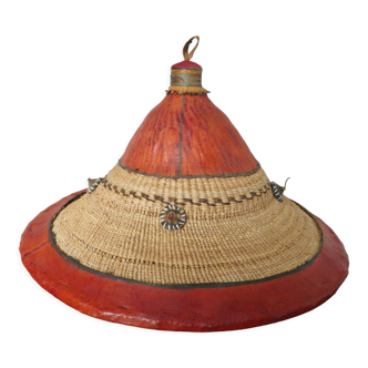 Chapeau conique africain Fulani années 1900